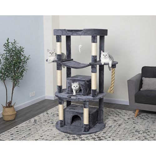 Go Pet Club 60" Jungle Rope Cat Tree & Reviews Wayfair